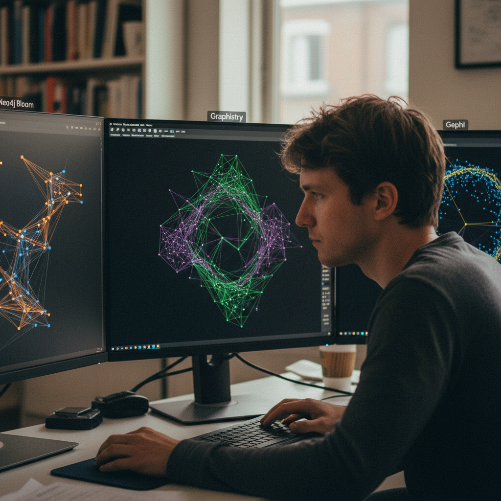 Featured image for Exploring Visual Graph Analytics: Tools Like Neo4j Bloom, Graphistry, and Gephi