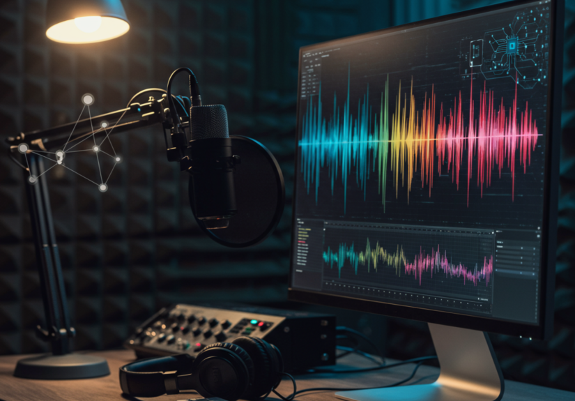 Featured image for Harnessing Artificial Intelligence in Podcasting: The Future of Audio Generation